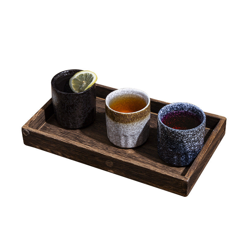 Copos Estilo Japonês em Cerâmica para Chá 130ml