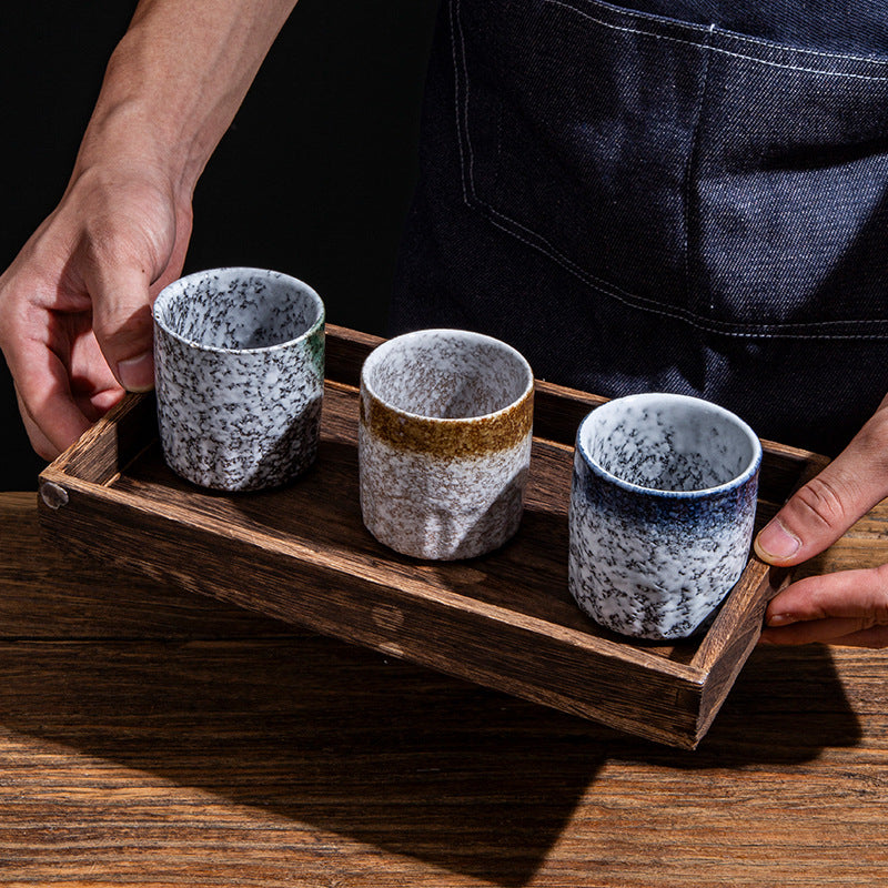 Copos Estilo Japonês em Cerâmica para Chá 130ml