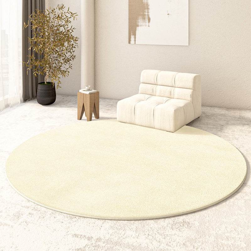 Tapete Redondo no Estilo Nórdico para Sala e Quarto - Clássico
