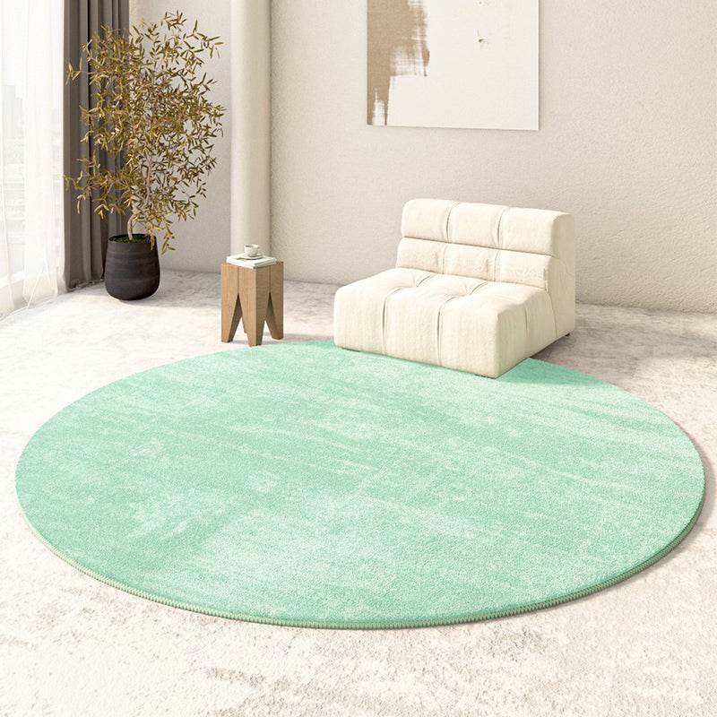 Tapete Redondo no Estilo Nórdico para Sala e Quarto - Clássico